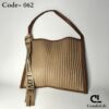Posh Pleated Tote Bag- 062