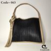 Posh Pleated Tote Bag- 063