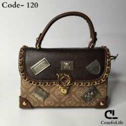 Ladies' High-end Handbags: Leather Mini Satchels with a Top Handle and Crossbody- 121