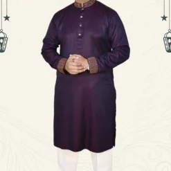 Premium Quality Embroidery Panjabi - 144