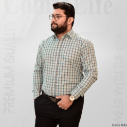 Premium 100% Cotton Check Shirt - 031