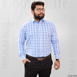 Premium 100% Cotton Check Shirt - 032
