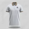 Classic 100% Cotton White Polo T-Shirt - 158